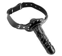 Fetish Fantasy - bâillon bouche avec gode - silicone noir