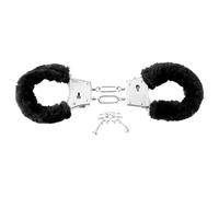 Fetish Fantasy - menottes en peluche - noir
