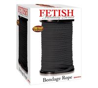 Fetish Shibari Corde de Bondage - 60m (noir)