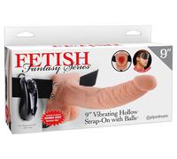Fetish Strap-on 9 - gode ceinture vibrant - peau réaliste
