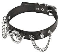 Fetish Tentation 6060120010 Collier Fétichiste avec Pointes/Chaînes