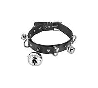 Fetish Tentation 6060130010 Collier Fétichiste Noir à Grelots