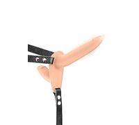 Fetish Tentation Double Gode Ceinture Chair Vibrant en Silicone USB