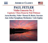Fetler – Concerto pour violon n° 2 – NAXOS