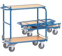 fetra 1141 Chariot de table à 2 étages KW 14, plateau pliable