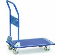 fetra Chariot à plate-forme en acier Capacité de charge : 150 kg