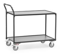 Fetra Chariot à plateaux 2 niveaux 1000x600mm Plateau Grey Edition