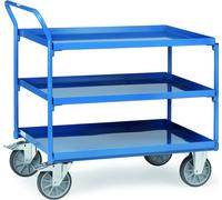 Fetra Chariot de transport 4930 400kg 3 bacs 850x500mm, 4930
