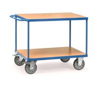 fetra Chariot desserte fetra 2403 - Capacité de charge 600kg, pneus en TPE Quantité:1