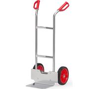 Fetra Diable en alu hauteur 1150mm pelle 250x320mm avec pneus pleins