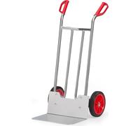 Fetra Diable en aluminium hauteur 1150mm pelle 300x480mm avec pneus pleins