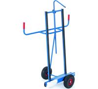 Fetra équipement de transport chariot à plateaux 2075 400kg caoutchouc plein, 2075