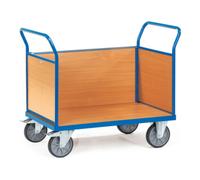 fetra fetra Chariot à 3 parois 2530 - charge max. 500kg pneus TPE Quantité:1