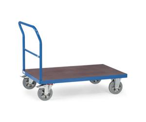 fetra fetra Chariot à barre de poussée 12502 - charge max. 1200kg Pneus Elastic Quantité:1