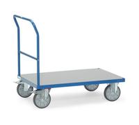 fetra fetra Chariot à barre de poussée 2501 avec plate-forme en PVC dur Quantité:1