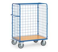 fetra fetra Chariot à paquets 8482-1 parois grillagées - charge max. 600kg pneus TPE Quantité:1