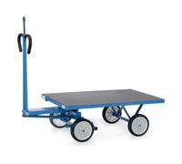 fetra fetra Chariot à plate-forme manuelle 6403V avec anneau d'attelage Quantité:1