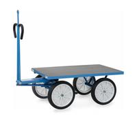 fetra fetra Chariot à plate-forme manuelle 6404V avec anneau d'attelage Quantité:1