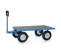 fetra fetra Chariot à plate-forme manuelle 6405L - charge max. 1000kg, pneus gonflables Quantité:1