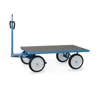 fetra fetra Chariot à plate-forme manuelle 6405V avec anneau d'attelage Quantité:1