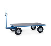 fetra fetra Chariot à plate-forme manuelle 6406L avec anneau d'attelage Quantité:1