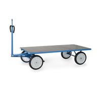 fetra fetra Chariot à plate-forme manuelle 6406V avec anneau d'attelage Quantité:1