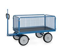 fetra fetra Chariot à plate-forme manuelle 6435V avec anneau d'attelage Quantité:1