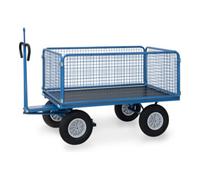 fetra fetra Chariot à plateau 6435PZ avec anneau de remorquage Quantité:1