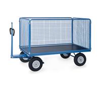 fetra fetra Chariot à plateau 6446PZ avec anneau de traction Quantité:1