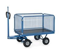 fetra fetra Chariot à plateau manuel 6433L avec anneau d'attelage Quantité:1