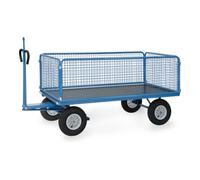 fetra fetra Chariot à plateau manuel 6436L avec anneau d'attelage Quantité:1