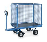 fetra fetra Chariot à plateau manuel 6443L avec anneau d'attelage Quantité:1