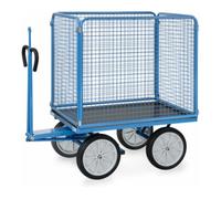 fetra fetra Chariot à plateau manuel 6444V avec anneau d'attelage Quantité:1