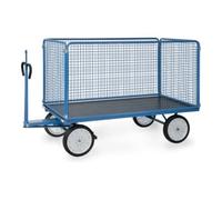 fetra fetra Chariot à plateau manuel 6446V avec anneau d'attelage Quantité:1