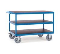 fetra fetra Chariot à plateaux 12425 - charge max. 1200kg Pneus Elastic Quantité:1