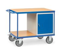 fetra fetra Chariot à plateaux 2433 - charge max. 600kg pneus TPE Quantité:1