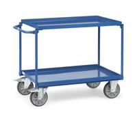 fetra fetra Chariot à plateaux 4822 - force 400kg pneus TPE Quantité:1