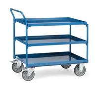 fetra fetra Chariot à plateaux 4932 - charge max. 400kg Pneus TPE Quantité:1