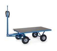 fetra fetra Chariot à plateaux 6403PZ avec œillet de traction, bleu poudré Quantité:1