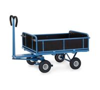 fetra fetra Chariot à plateaux 6453P bleu poudré surface de chargement 60 × 60 mm Quantité:1