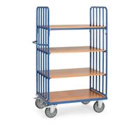 fetra fetra Chariot à plateaux 8313 avec entretoises - charge max. 600kg Pneus TPE Quantité:1