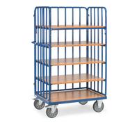 fetra fetra Chariot à plateaux 8352-1 avec entretoises - charge max. 600kg Pneus TPE Quantité:1