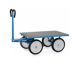 fetra fetra Chariot à plateaux manuels 6404V - force 1000kg pneus pleins Quantité:1