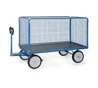 fetra fetra Chariot à plateaux manuels 6446V - charge max. 1250kg pneus pleins Quantité:1