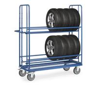 fetra fetra Chariot à pneus 4596 - charge max. 400kg pneus TPE Quantité:1