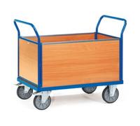 fetra fetra Chariot à quatre parois 2553 - charge max. 600kg pneus TPE Quantité:1