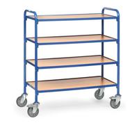 fetra fetra Chariot d'appoint 32940 - avec plateaux - charge max. 250kg pneus TPE Quantité:1