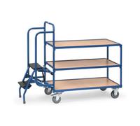 fetra fetra Chariot de préparation de commandes 2106 - force 250kg pneus TPE Quantité:1