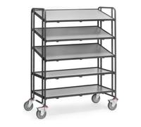 fetra fetra Chariot pour bacs européens 1384/7016 avec plateaux Grey Edition Quantité:1