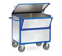 fetra fetra Chariot pour caisses en tôle 2833 - charge max. 600kg pneus TPE Quantité:1